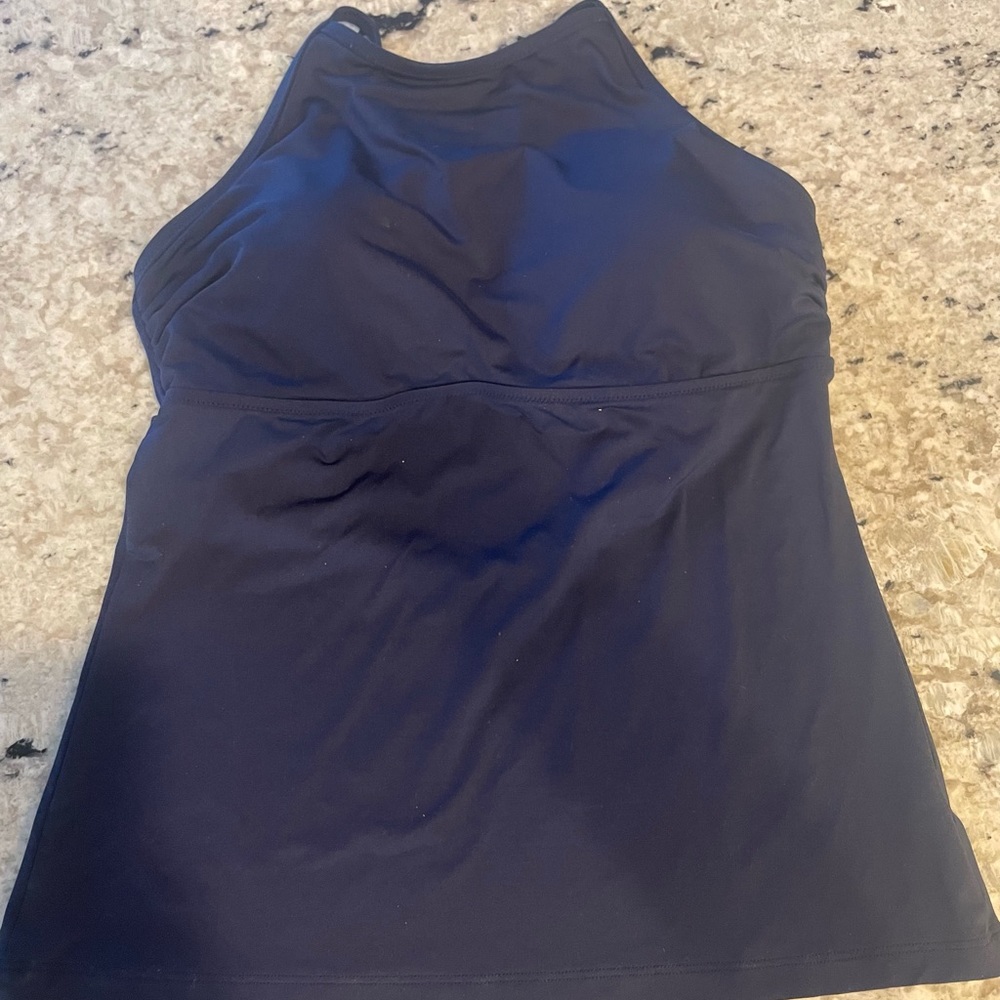 Athleta tankini top with Tie back